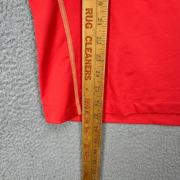 Nike Pro Combat T-Shirt Tee Mens XL Orange Dri-Fit Compression Tight Exercise